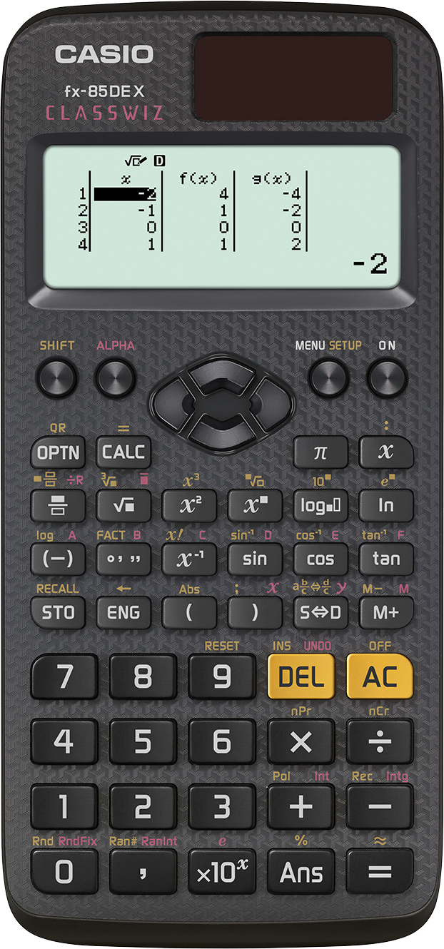 Casio FX-85DE X ClassWiz technisch-wissenschaftlicher Schultaschenrechner Casio FX-85DE X ClassWiz technisch-wissenschaftlicher Schultaschenrechner