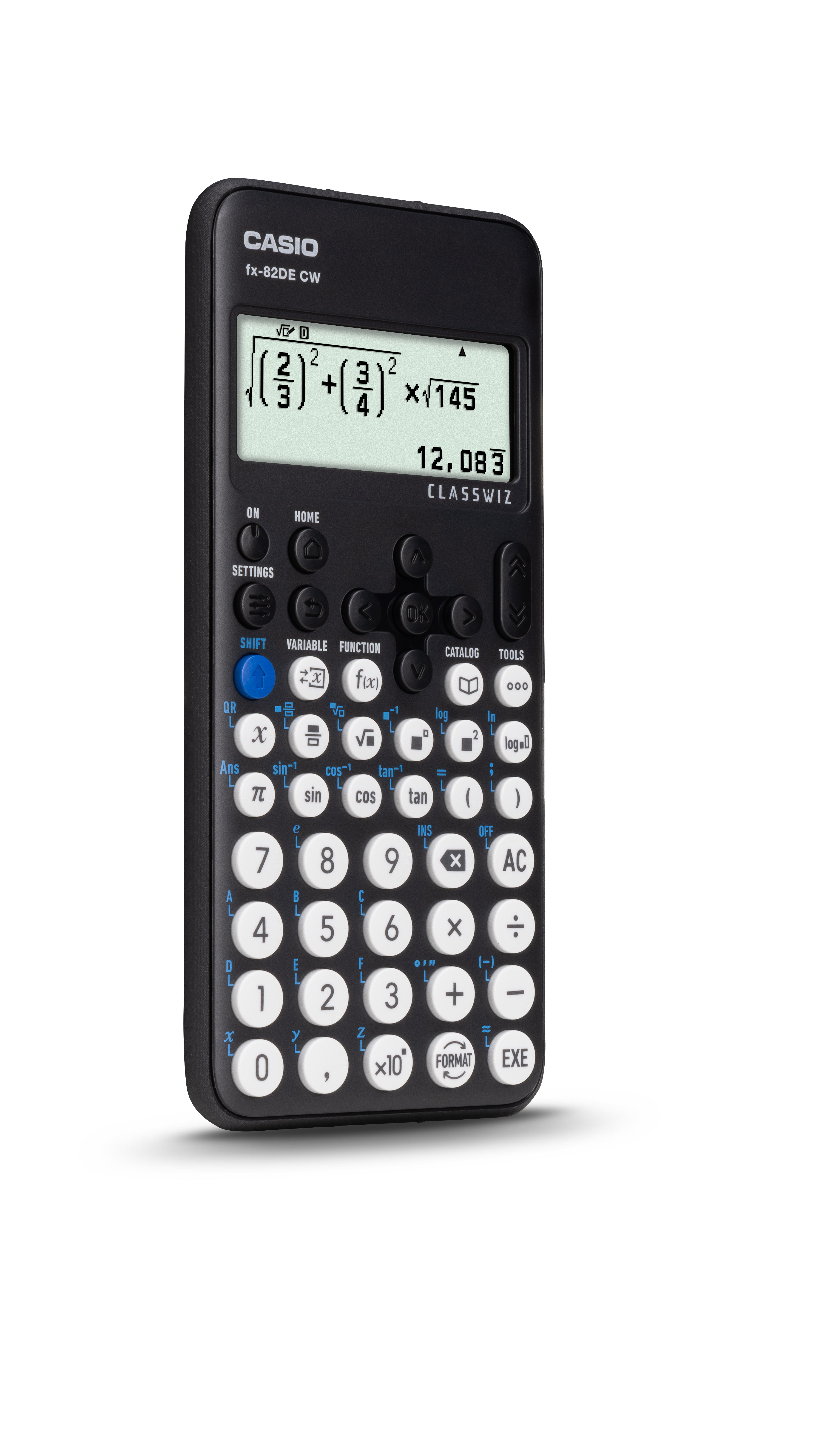 Casio FX-82DE CW technisch-wissenschaftlicher Schultaschenrechner