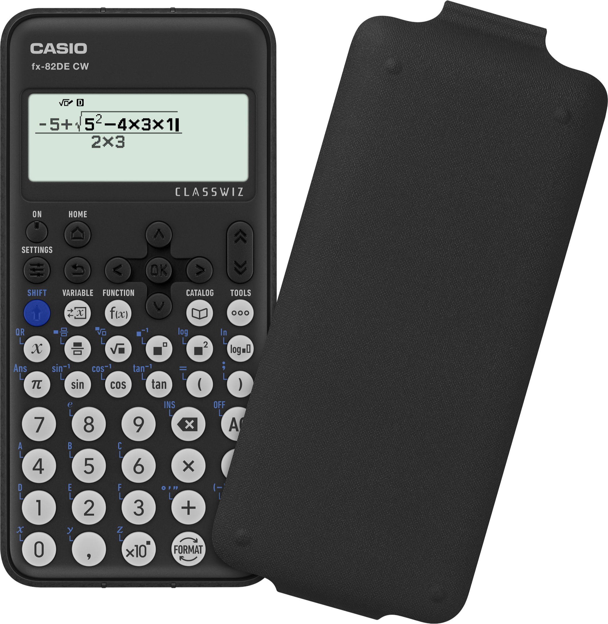 Casio FX-82DE CW technisch-wissenschaftlicher Schultaschenrechner
