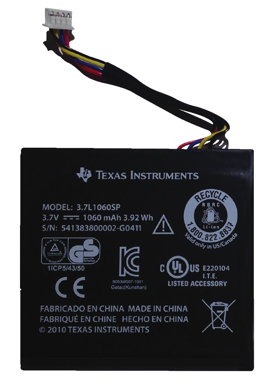 Texas Instruments TI-Nspire Akku (N2BT/BKT/A) mit Kabel Texas Instruments TI-Nspire Akku (N2BT/BKT/A) mit Kabel