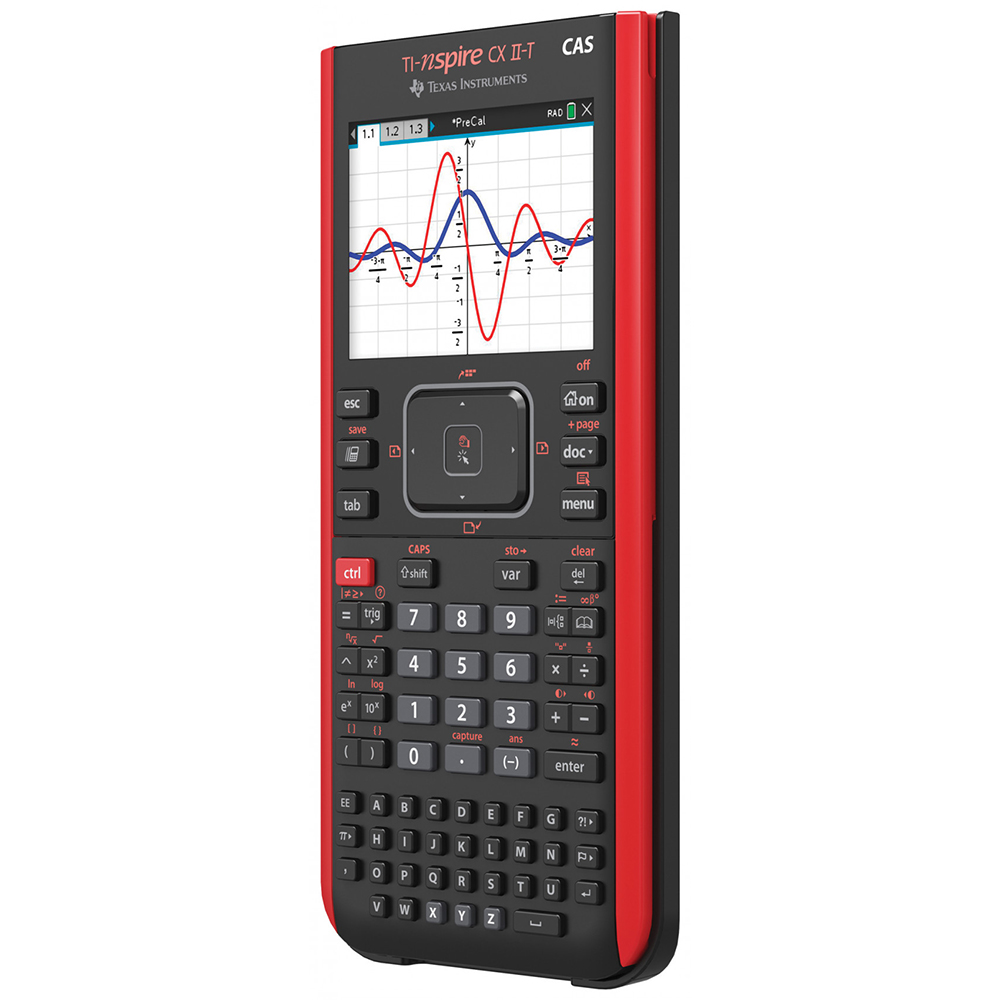 Texas Instruments - TI-Nspire CX II-T CAS Grafiktaschenrechner Texas Instruments - TI-Nspire CX II-T CAS Grafiktaschenrechner