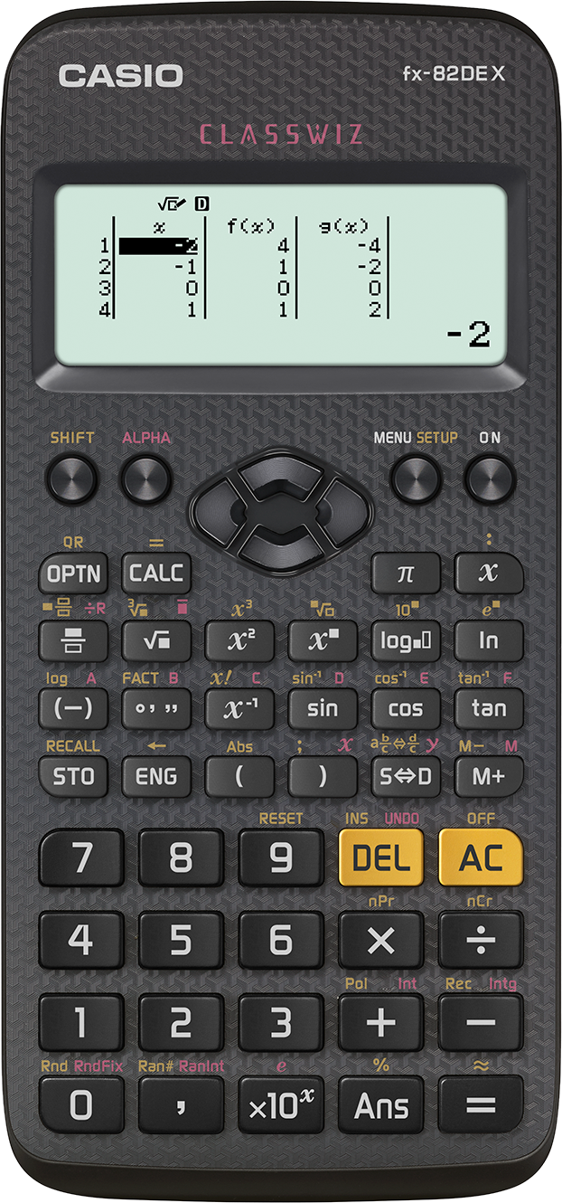 Casio FX-82DE X ClassWiz technisch-wissenschaftlicher Schultaschenrechner Casio FX-82DE X ClassWiz technisch-wissenschaftlicher Schultaschenrechner