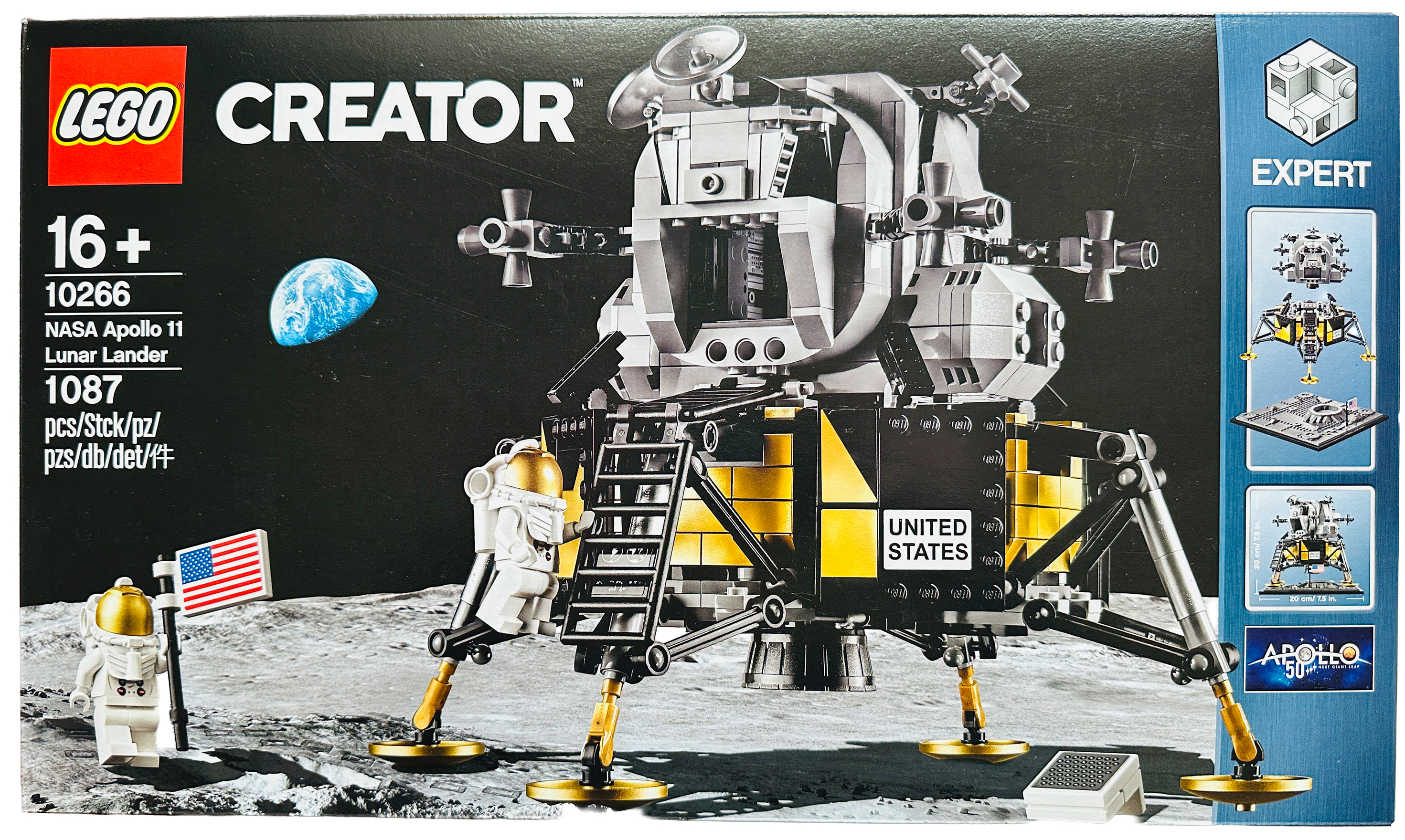 Lego® 10266 Creator NASA Apollo 11 Lunar Lander Sammlerstück NEU OVP EOL Lego® 10266 Creator NASA Apollo 11 Lunar Lander Sammlerstück NEU OVP EOL