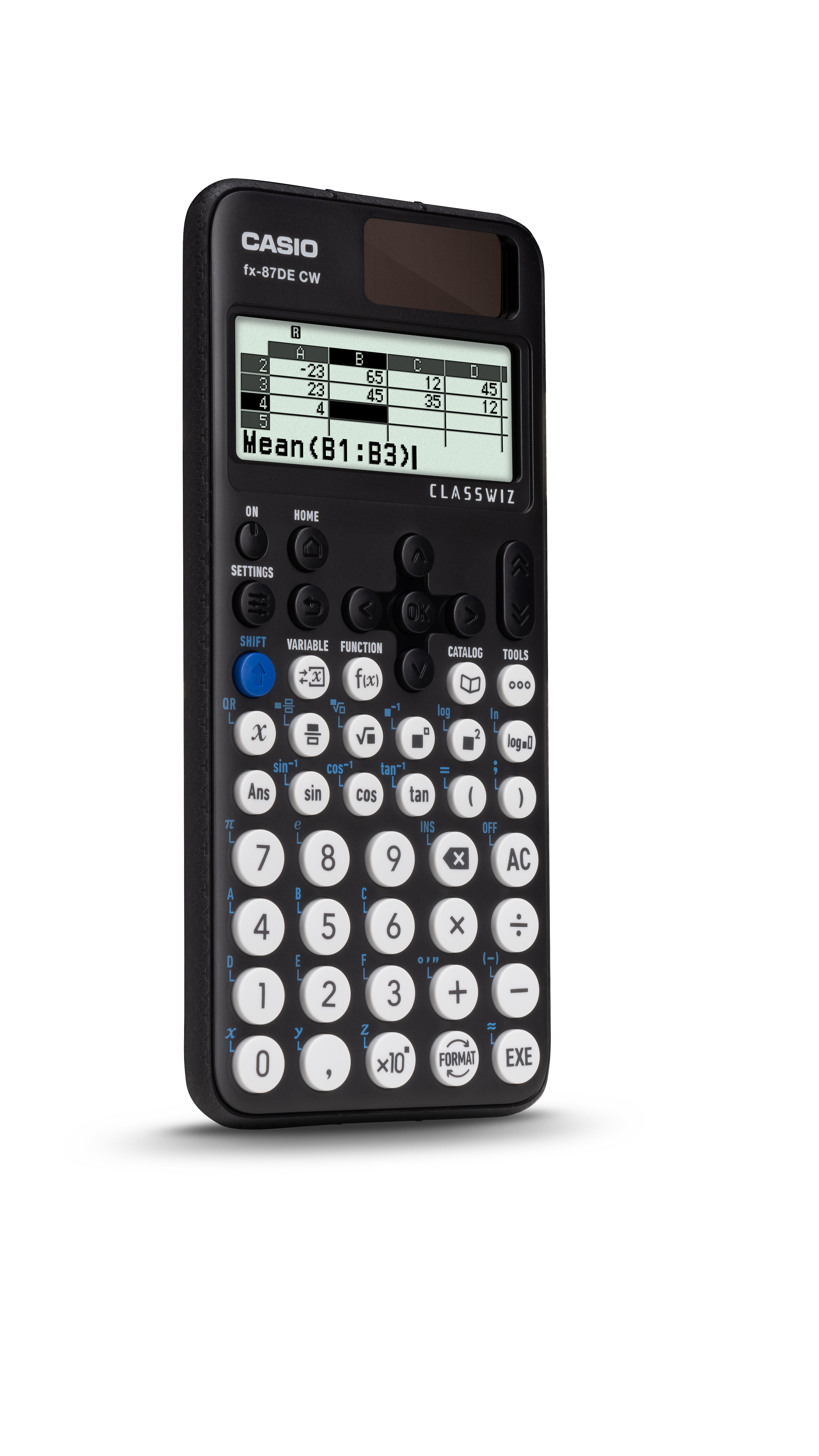 Casio FX-87DE CW technisch-wissenschaftlicher Schultaschenrechner